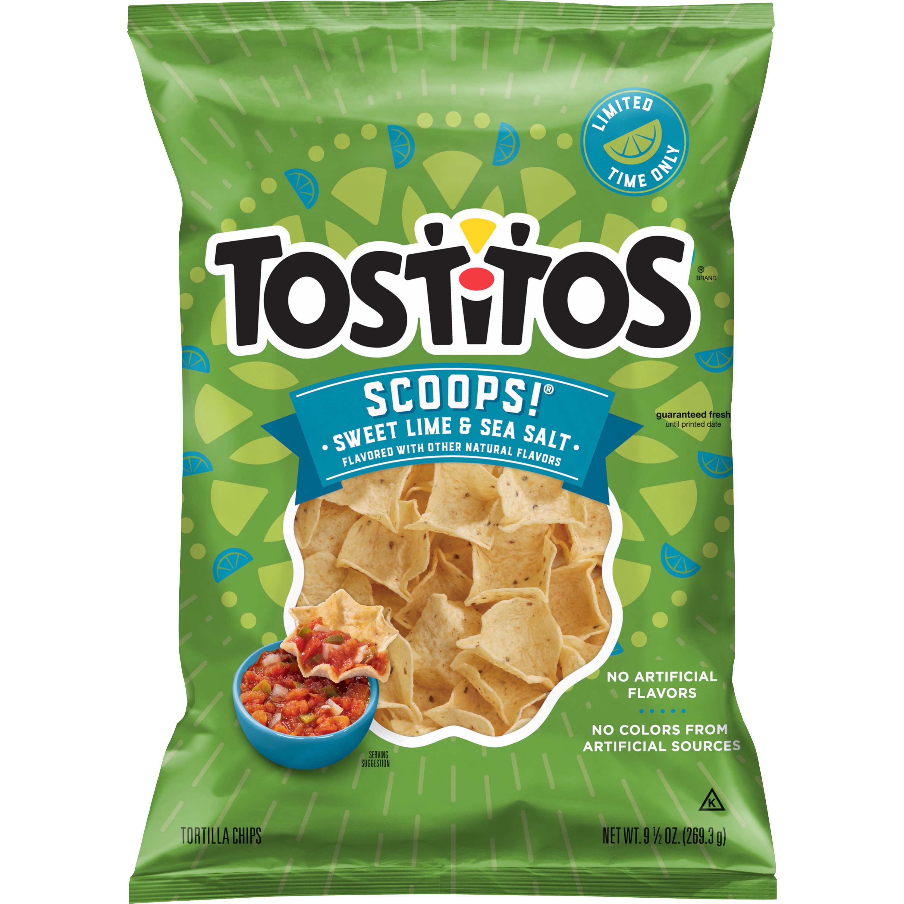 TOSTITOS® Sweet Lime & Sea Salt SCOOPS!®