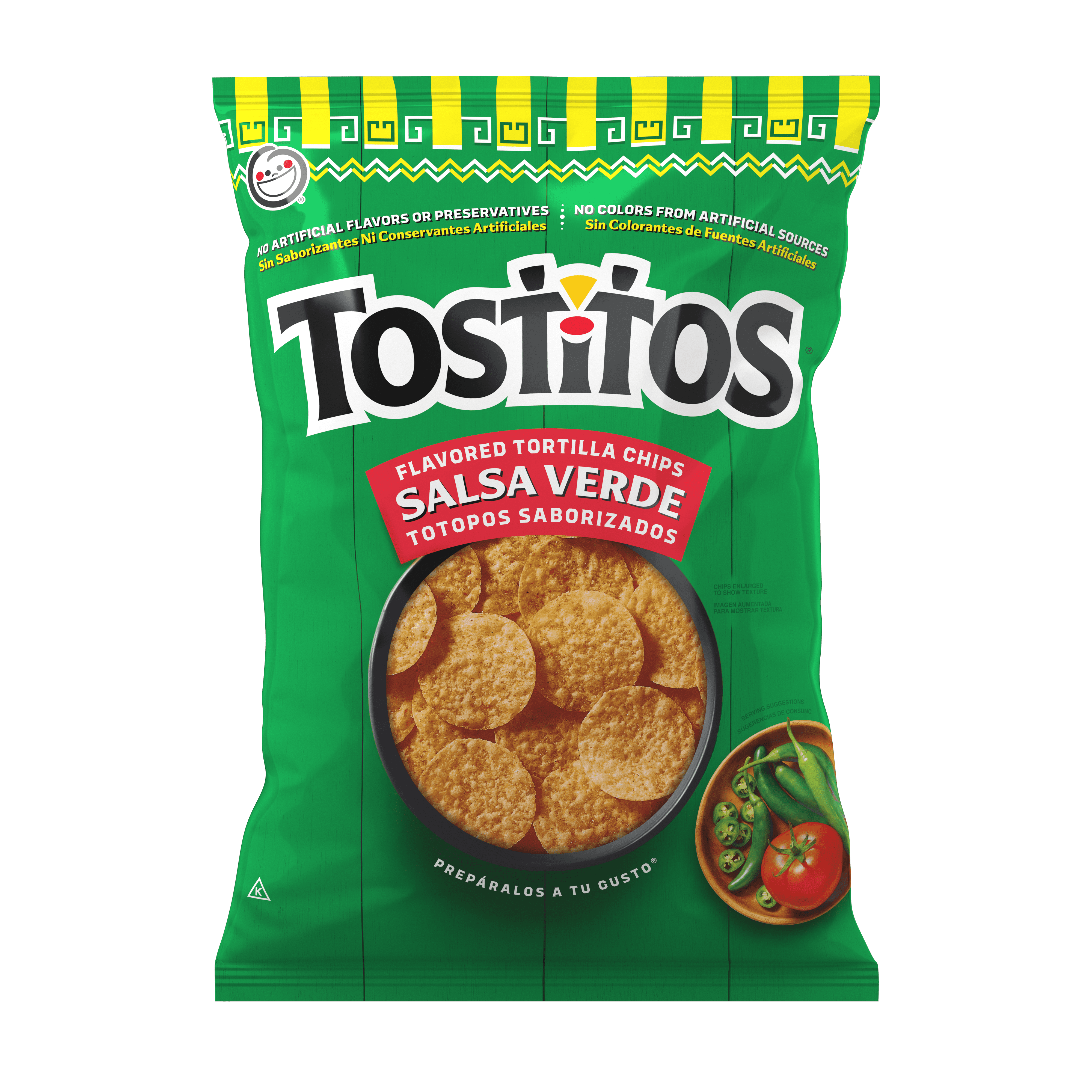 Tostitos® SABRITAS® Salsa Verde Flavored Tortilla Chips